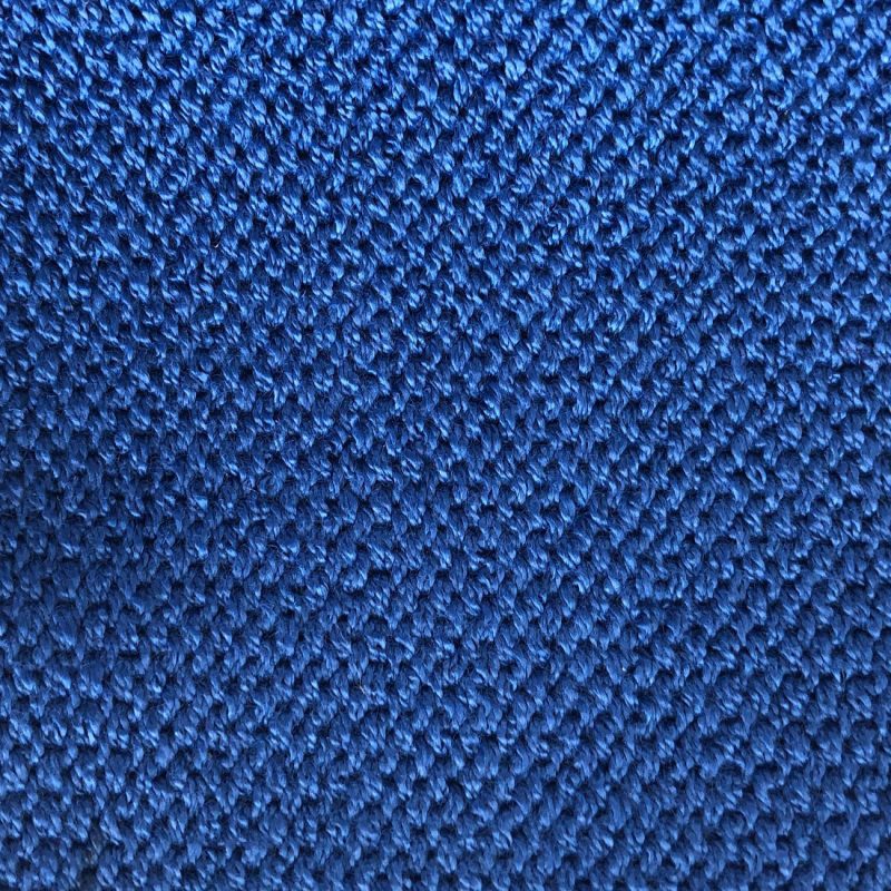 Blue Knitted Band Close Up