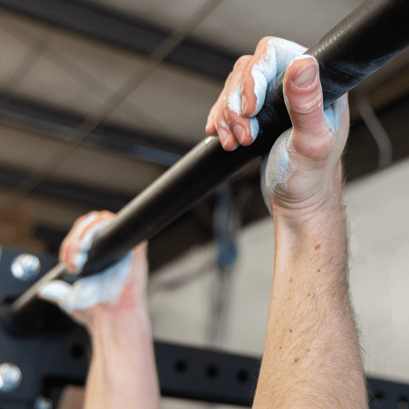 Blue LiquidChalk Pullup 2