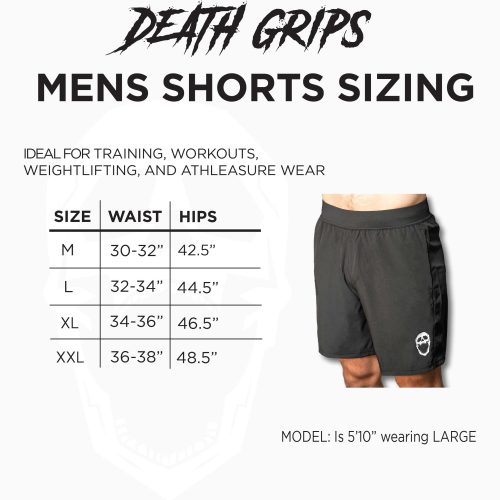 DG MENS SHORTS CHART