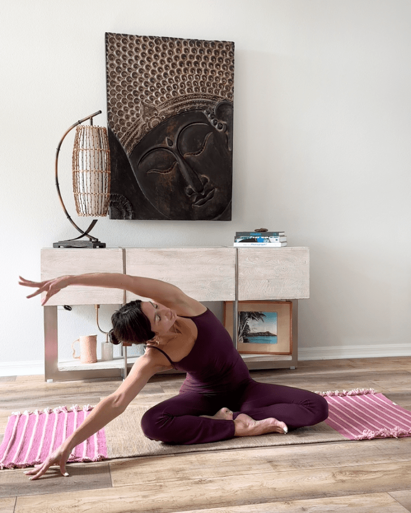 Dark Harda Sappan Wood Yoga Mat