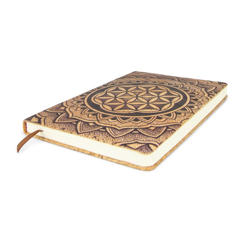 Earth Rest Cork Journal Book Side