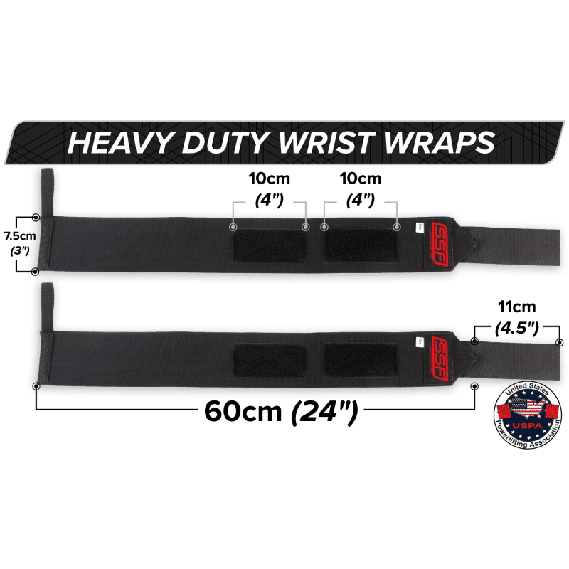 HEAVY DUTY WRISTWRAPS