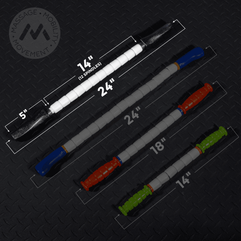 Massage Stick Size Spec Comparisons Sept 2023 Stiff Stick 1