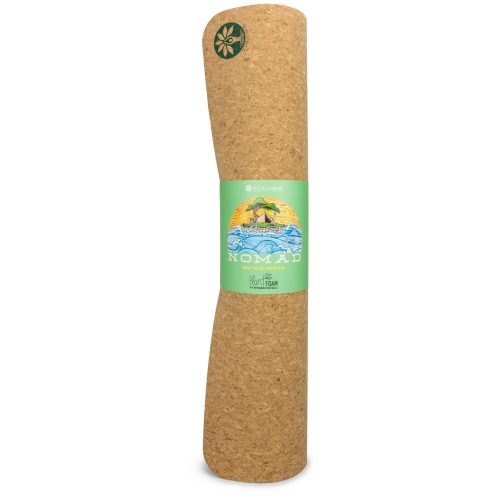 Nomad Cork Yoga Mat Rolled