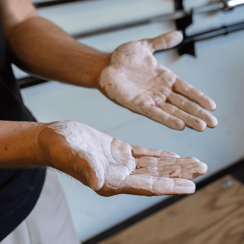 Pink LiquidChalk Hand 3