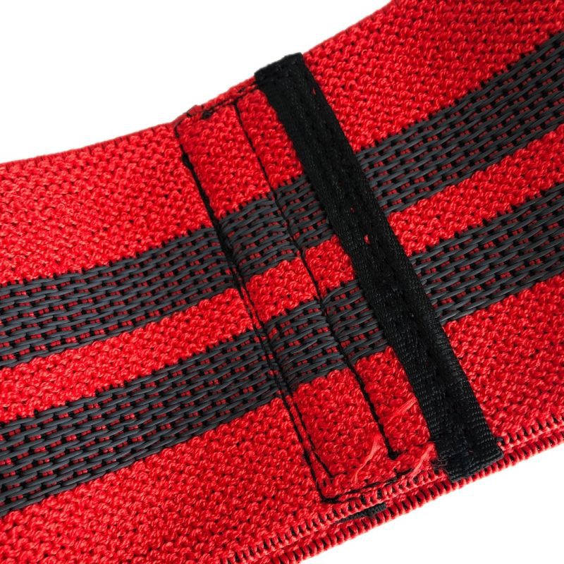 Red Knitted Band Underside Close Up