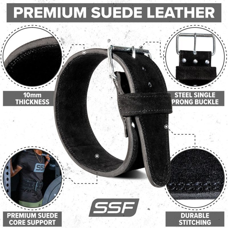 SSF Belts Single Prong Black Leather Spec Page Aug 2022 2