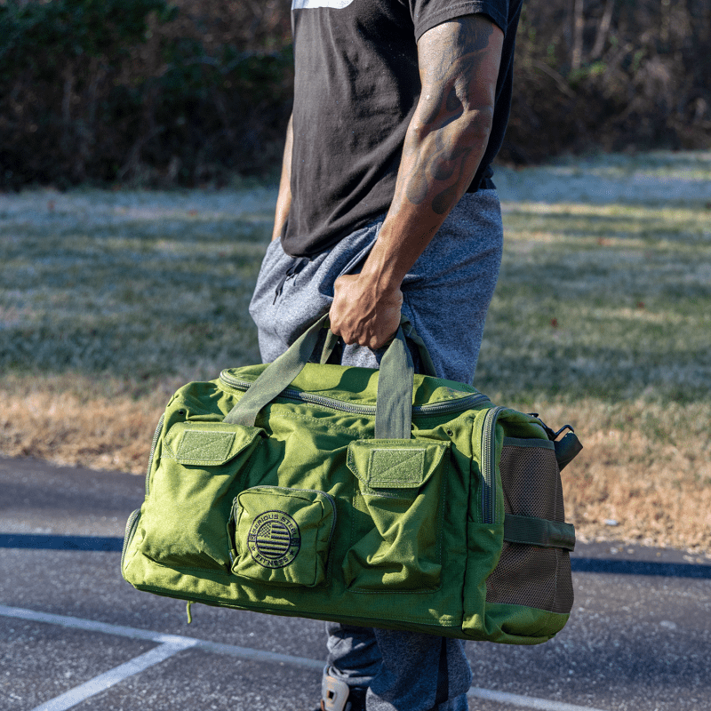 SSF Duffel Bag Charles Mid Bud Green Holding Jan 2023 1