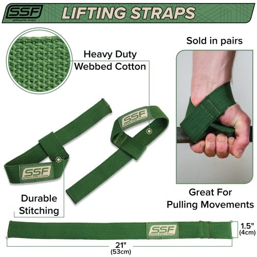 SSF Green Lifting Straps Spec Page 1500x1500 a5010613 cfd8 4bda b2dc c2f0d35855f3