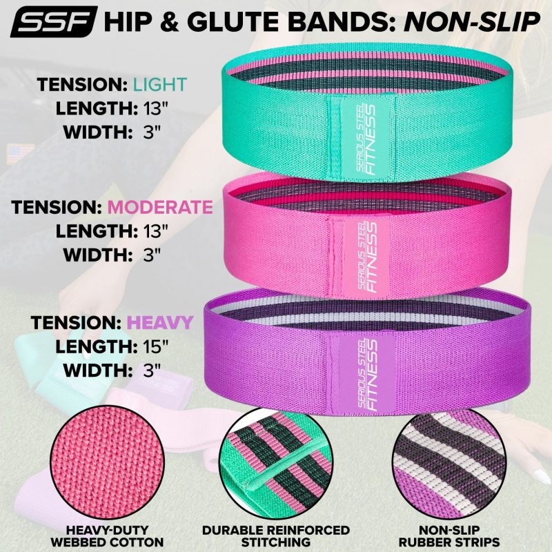 SSF Hip Glute Bands Non Slip Spec Page 2023 2