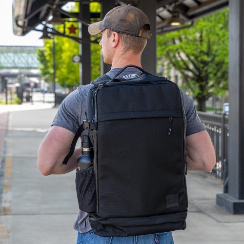 SSF Pro Backpack Alex at Train Station April 2024 4