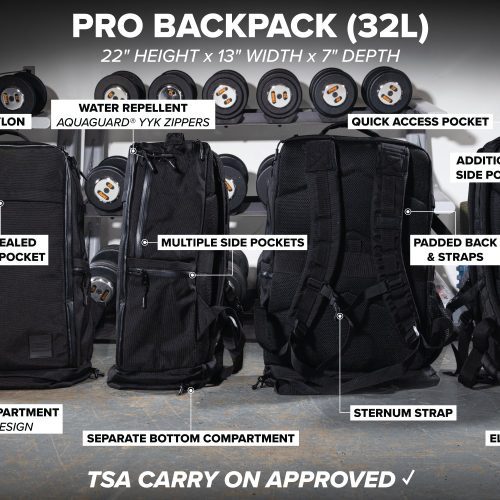 SSF Pro Backpack Spec Page Dec 2023 1