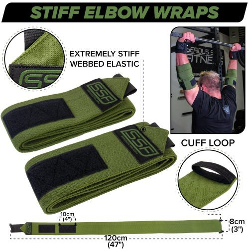 SSF Stiff Elbow Wraps Spec Page Green 1 1500x1500 1