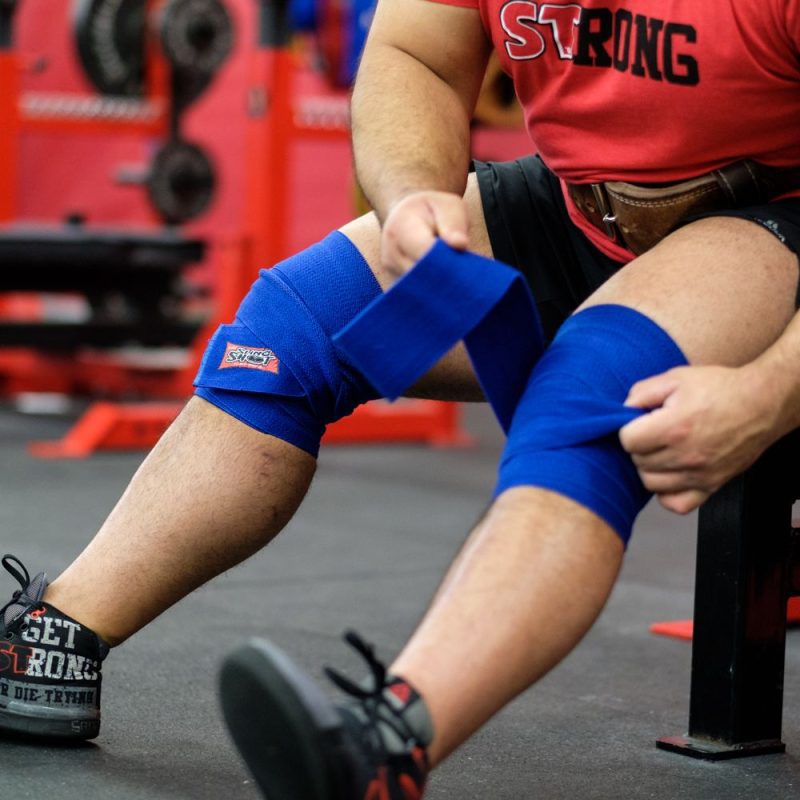 Sling Shot Knee Wraps compressor