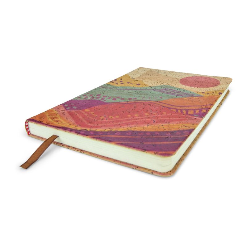 Spirit Rising Cork Journal Book Side