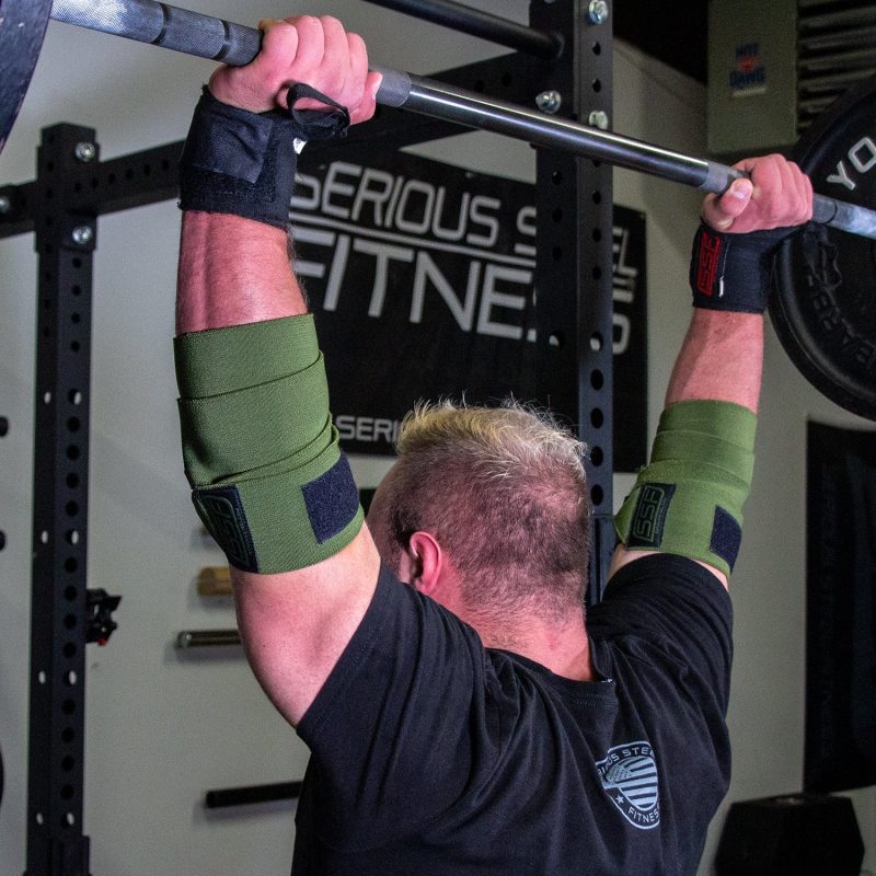 Stiff Elbow Wraps Daniel Overhead Press Aug 2021 1