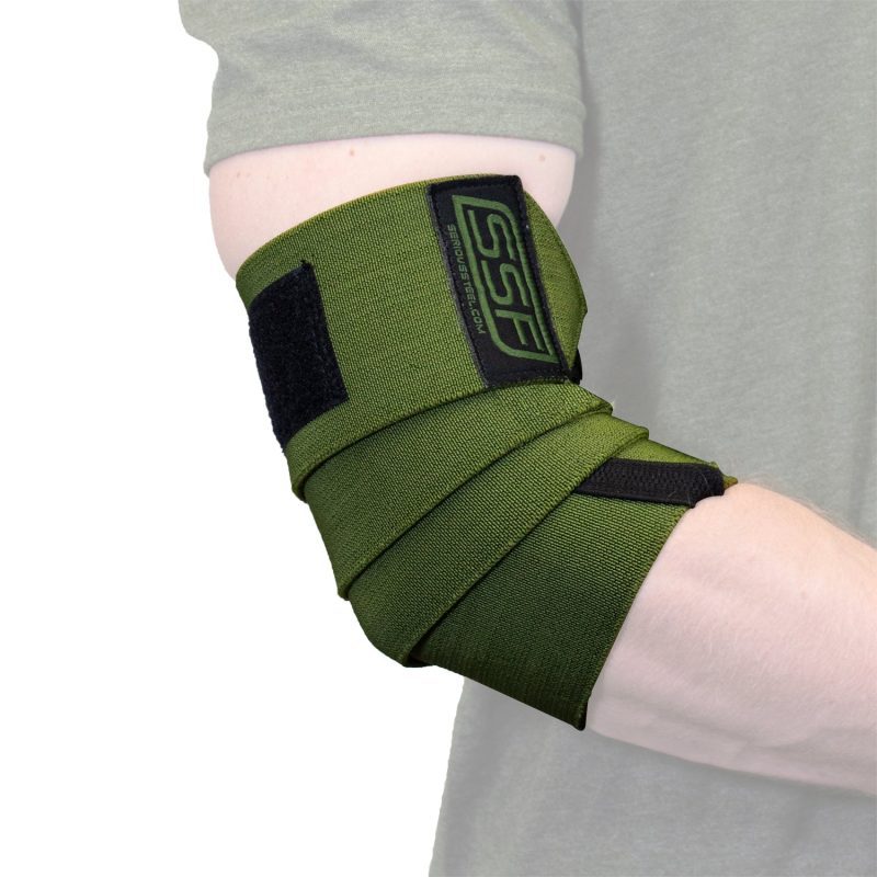 Stiff Green Elbow Wraps Main Image Aug 2021 1 1500x1500 1