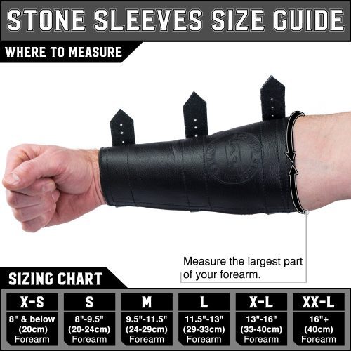 Stone Sleeves Size Guide 1.5