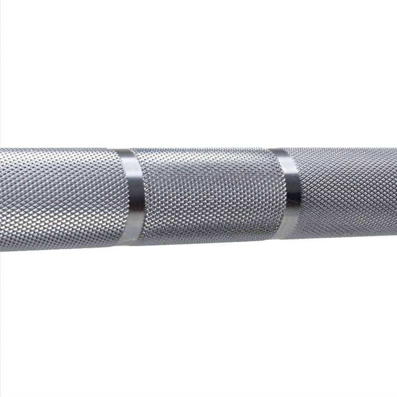 barbell detail knurling