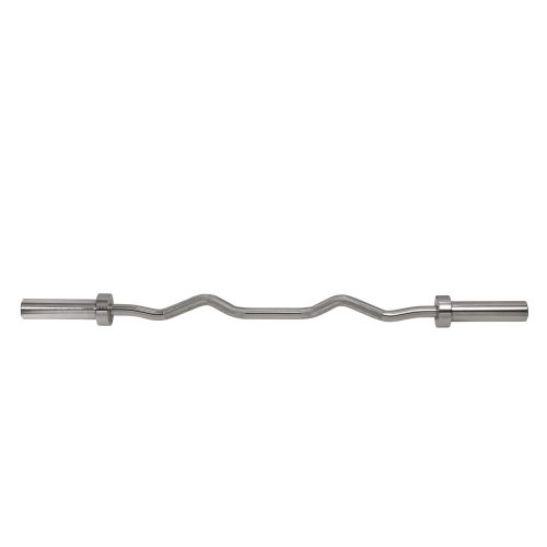 barbell standard ez curl bar long