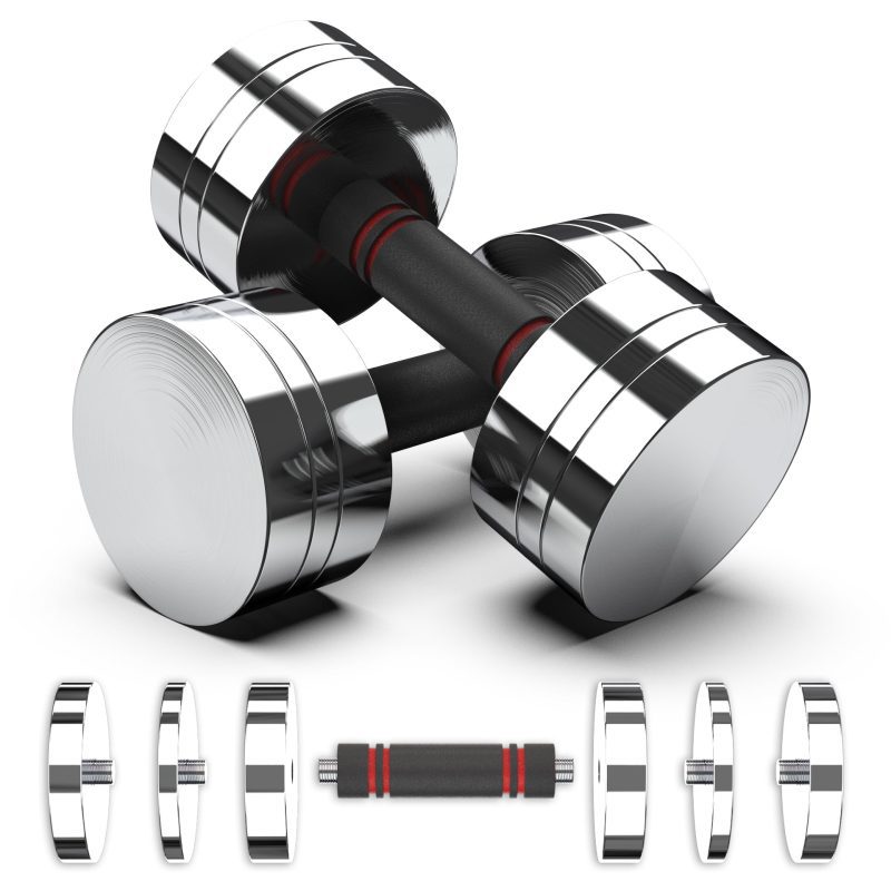 chrome 20adjustable 20dumbbell 2015lb 20image 201n