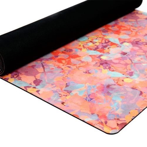 combo yoga mat 2 in 1 mat towel kaleidoscope non slip yoga mat yoga design lab 6