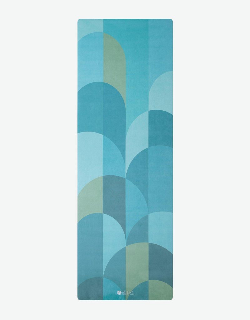 combo yoga mat 2 in 1 mat towel rise lightweight and ultra soft yoga design lab 1