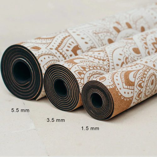 cork yoga mat floral batik coral eco friendly yoga mats and washable yoga mats yoga design lab 3