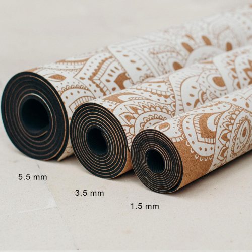 cork yoga mat mandala white eco friendly yoga mats and washable yoga mats yoga design lab 3