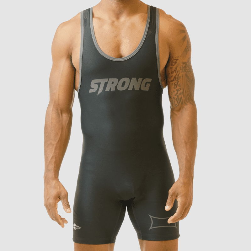 grayandblacksinglet1 ProductPhotos