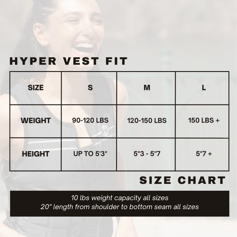 hyper vest fit weighted vest for women 654841