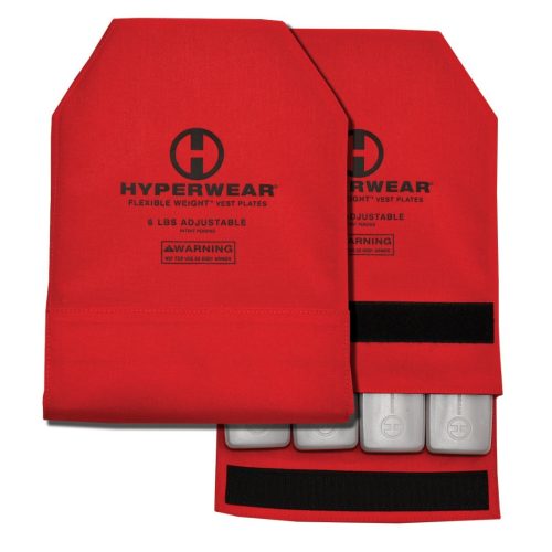 hyperwear adjustable flexible rucking weights 184227