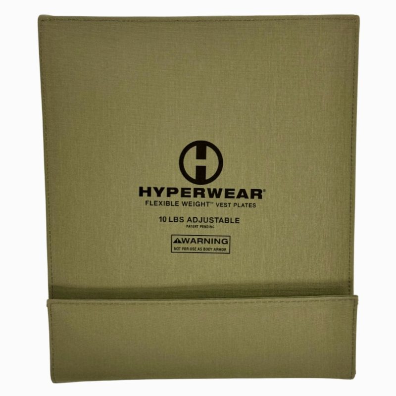 hyperwear adjustable flexible rucking weights 982190