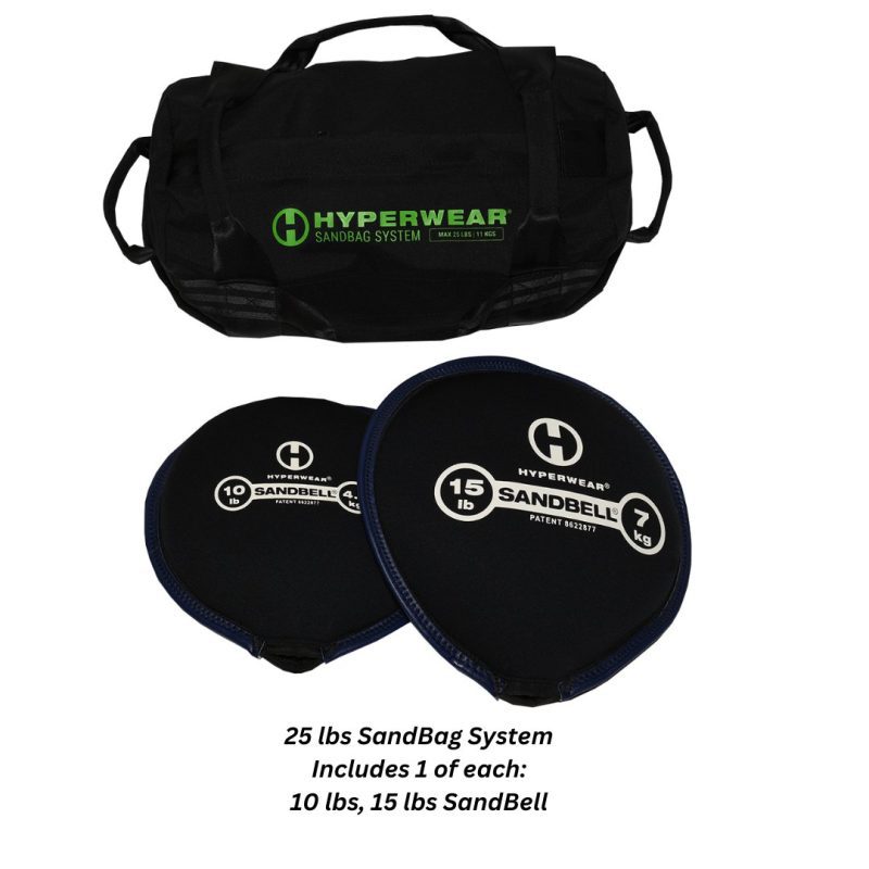 hyperwear workout sandbags sandbell system 592449