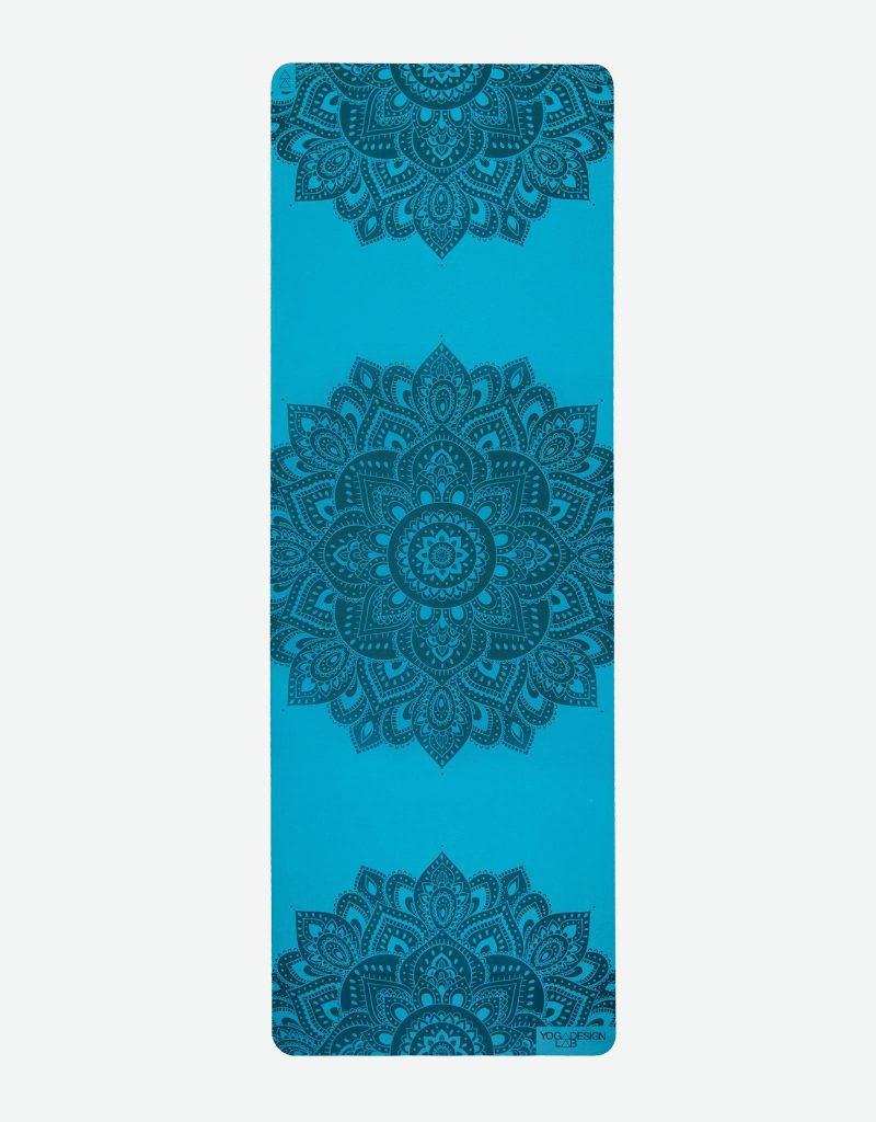 infinity yoga mat 5mm mandala aqua the best yoga mat provides great support yoga design lab 1