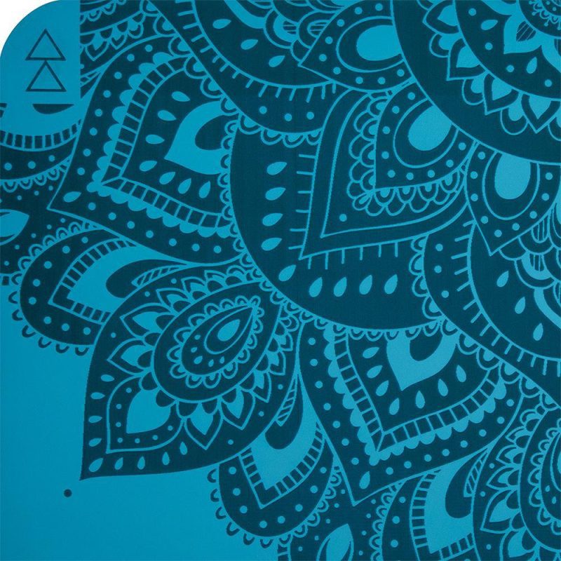 infinity yoga mat 5mm mandala aqua the best yoga mat provides great support yoga design lab 4