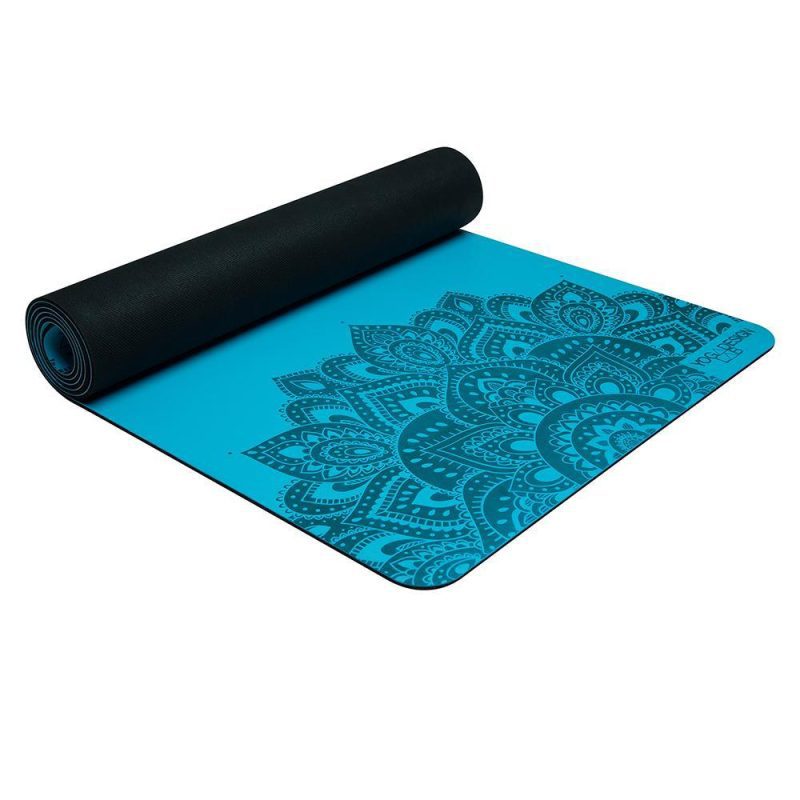 infinity yoga mat 5mm mandala aqua the best yoga mat provides great support yoga design lab 6