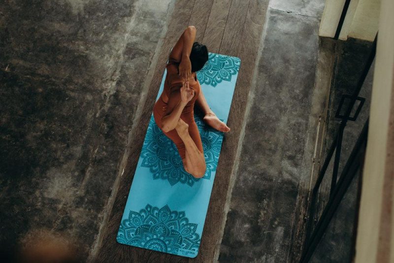 infinity yoga mat 5mm mandala aqua the best yoga mat provides great support yoga design lab 9