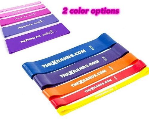 the x bands exercise bands 12 booty building bands deluxe full set of 5 34800955850947