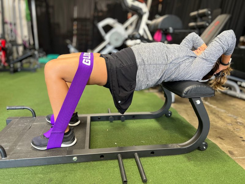 the x bands purple 75 glutezilla patented hip thrust workout band 44732141633856