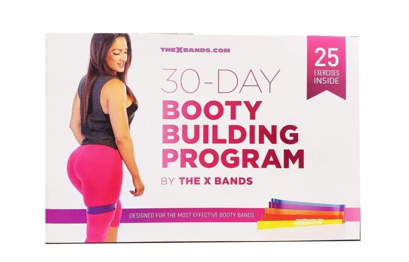 the x bands set of 4 booty building bands with guide book 29212484501699