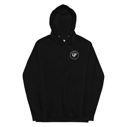 Black LF Hoodie White Circle Logo