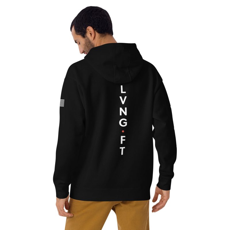 unisex premium hoodie black back 6269e182be4ff