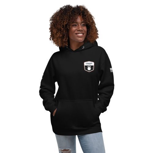 unisex premium hoodie black front 6269e182be2be