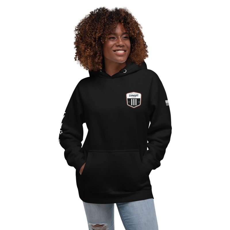 unisex premium hoodie black front 6269e3f6f1fb6