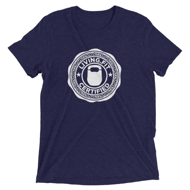 unisex tri blend t shirt navy triblend front 61e62ae4e309a