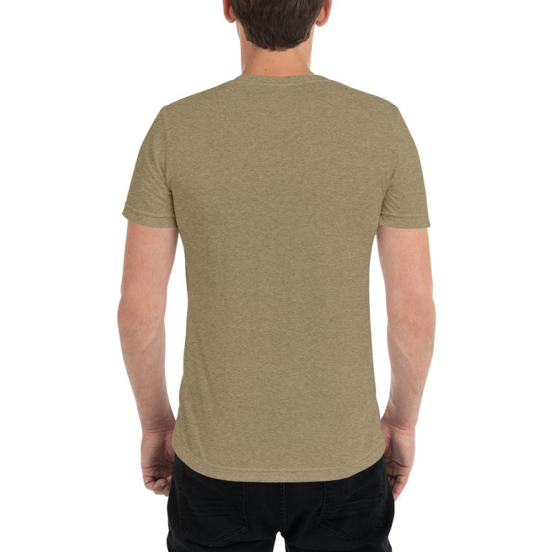 unisex tri blend t shirt olive triblend back 6560369976f67