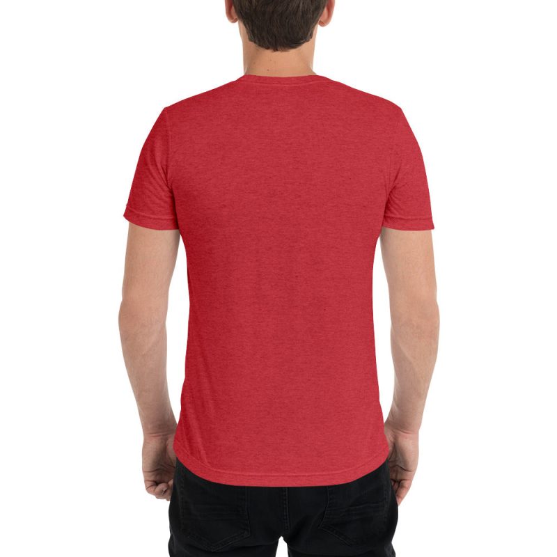 unisex tri blend t shirt red triblend back 6560362ec4489