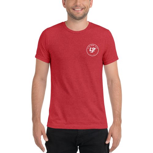 unisex tri blend t shirt red triblend front 6560362ec3d1a