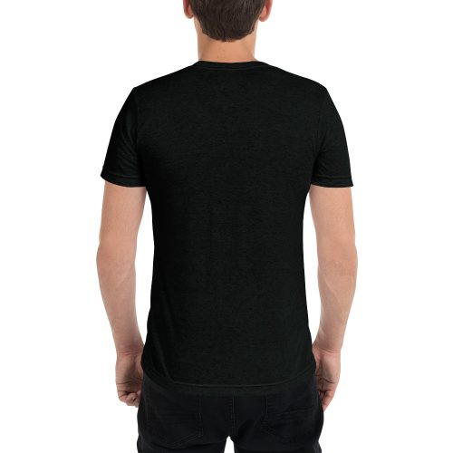 unisex tri blend t shirt solid black triblend back 6560369968edb